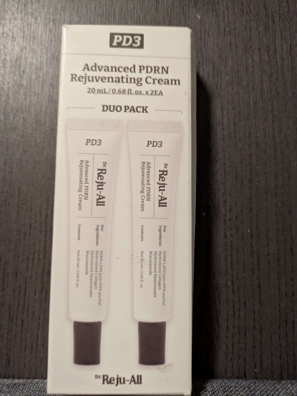 Advanced PDRN Rejuvenating Cream Duo Pack - White